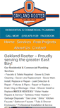 Mobile Screenshot of oaklandrooter.com