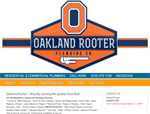 Tablet Screenshot of oaklandrooter.com